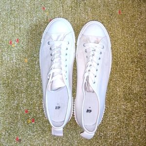 H&M white trainers shoes